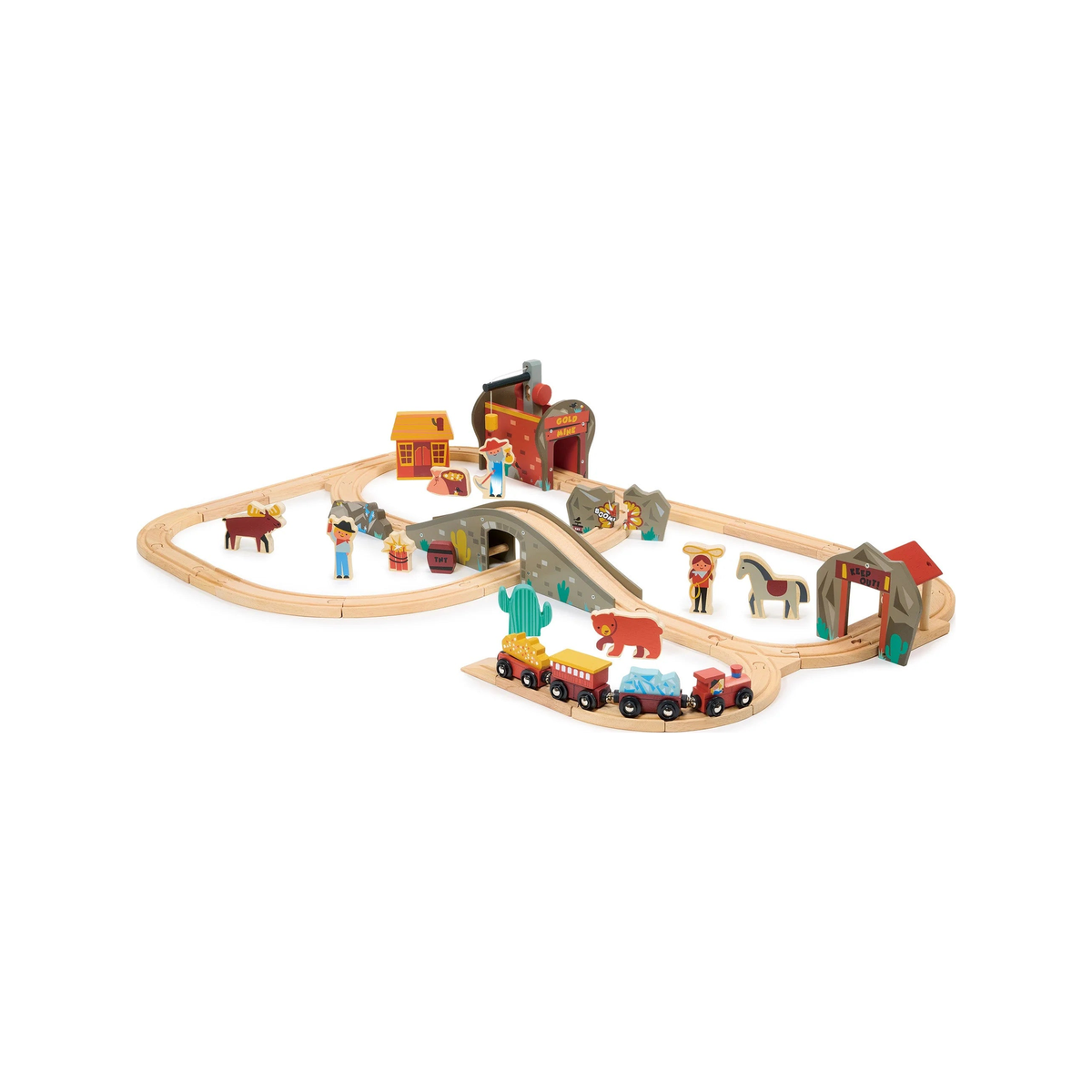 Gold Mine Train Set (normalized)