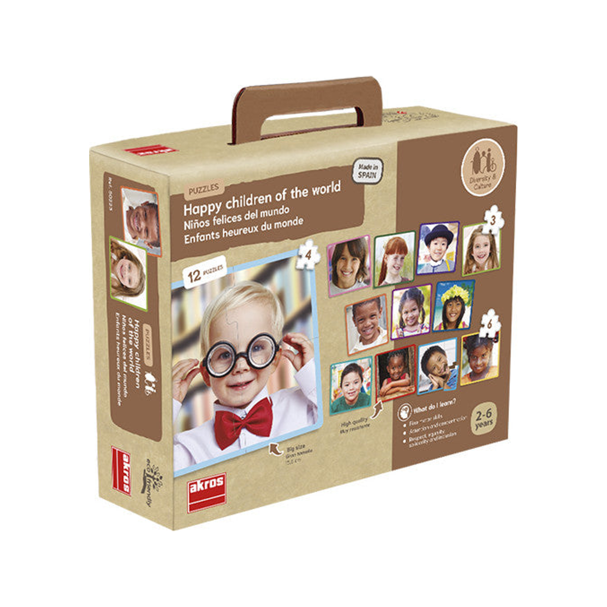 Happy Children of the World - Puzzle (normalized)