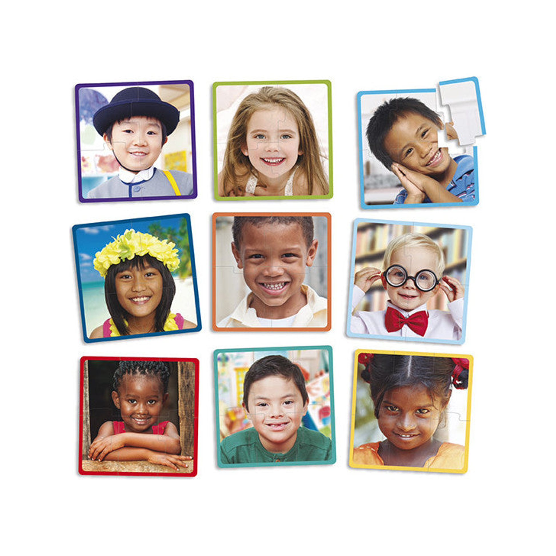 Happy Children of the World - Puzzle (normalized)