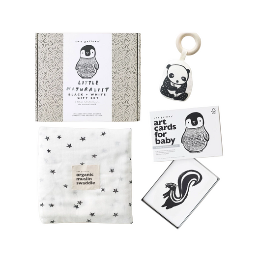 Little Naturalist Gift Set - Black + White (normalized)