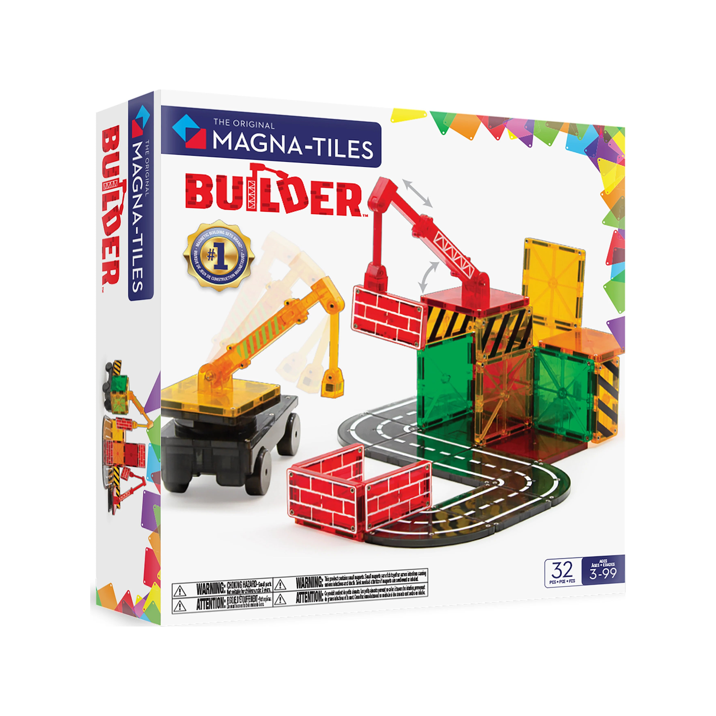 MAGNA-TILES® Builder 32 Piece Set (normalized)