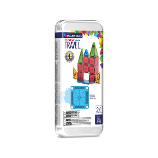 MAGNA-TILES® Micro Mags Reiseset 26-teilig (normalisiert)
