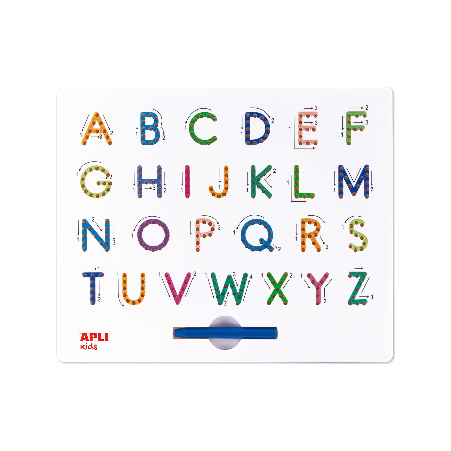 Magnetic board ABC letters (normalized)