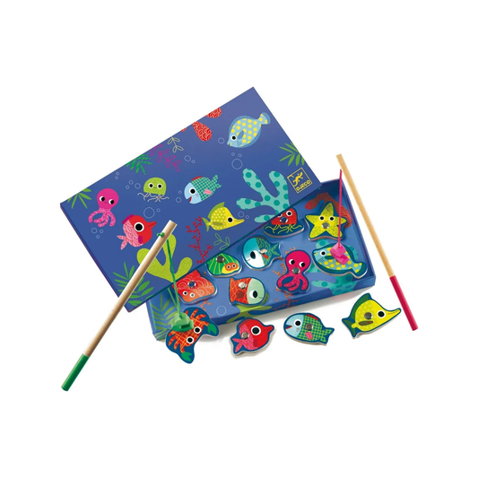 Juego de pesca magnético color (normalizado)