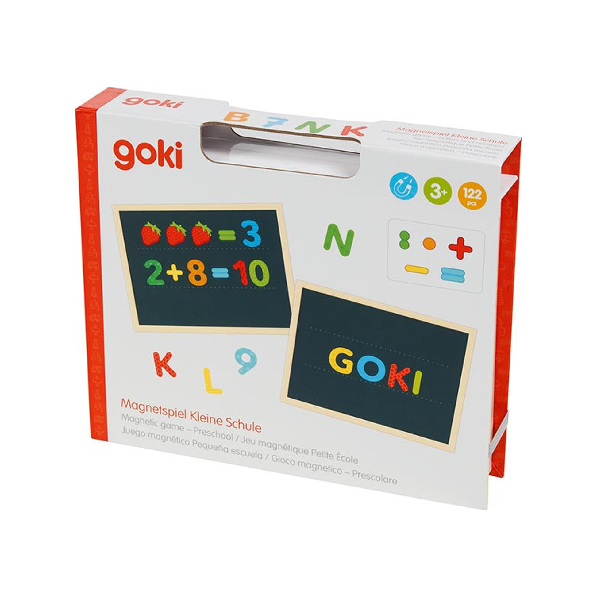 Magnetic Game with Letter and Numbers (normalized)