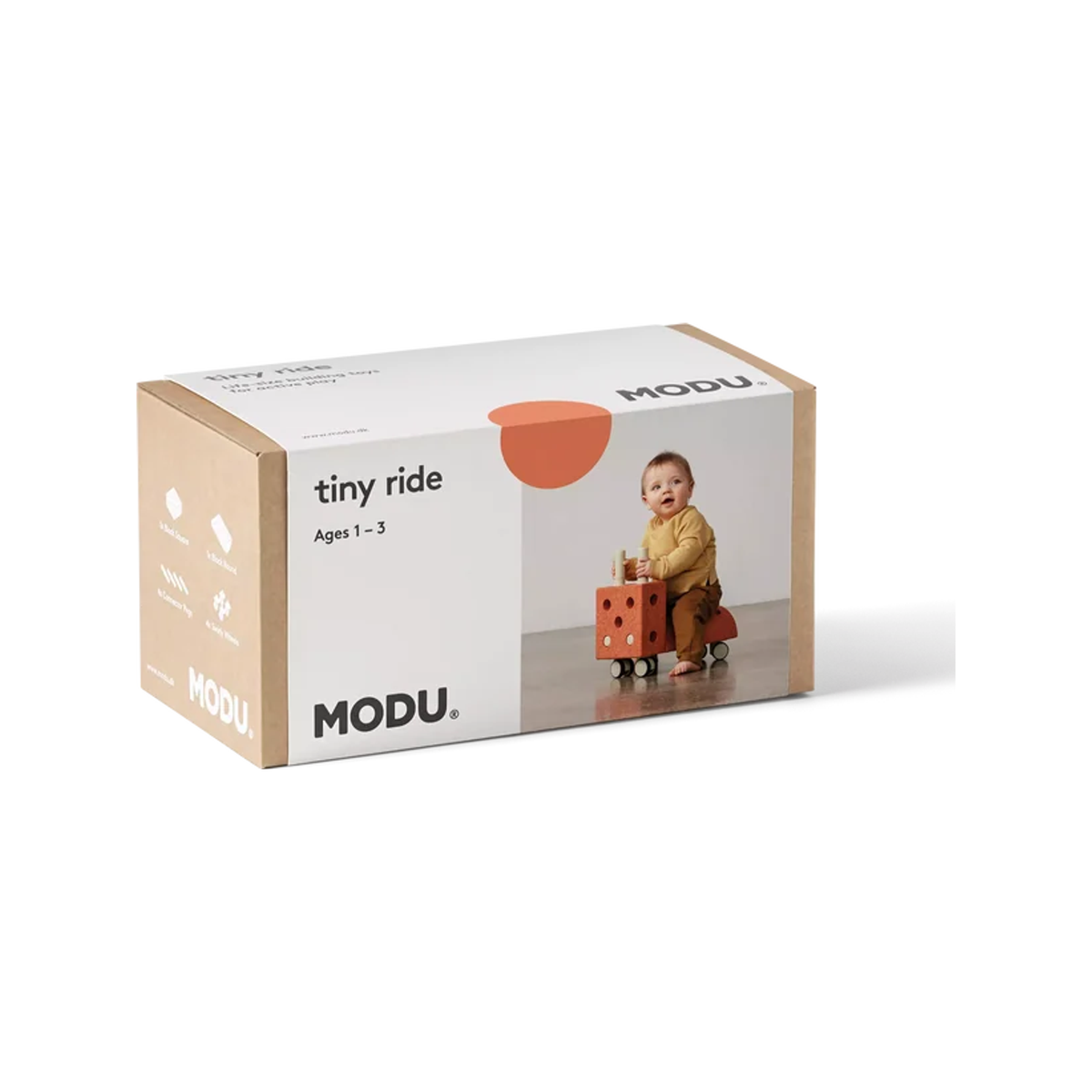 MODU Tiny Ride Burnt Orange / Dusty Green (normalisiert)