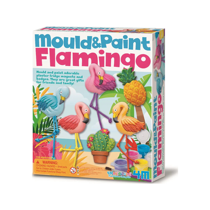 Mouler et peindre - Flamant rose (normalisé)