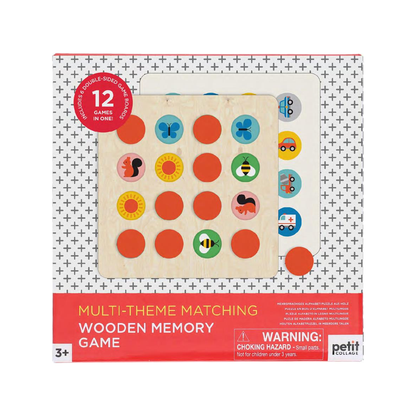 Jeu de mémoire en bois multi-thèmes (normalisé)