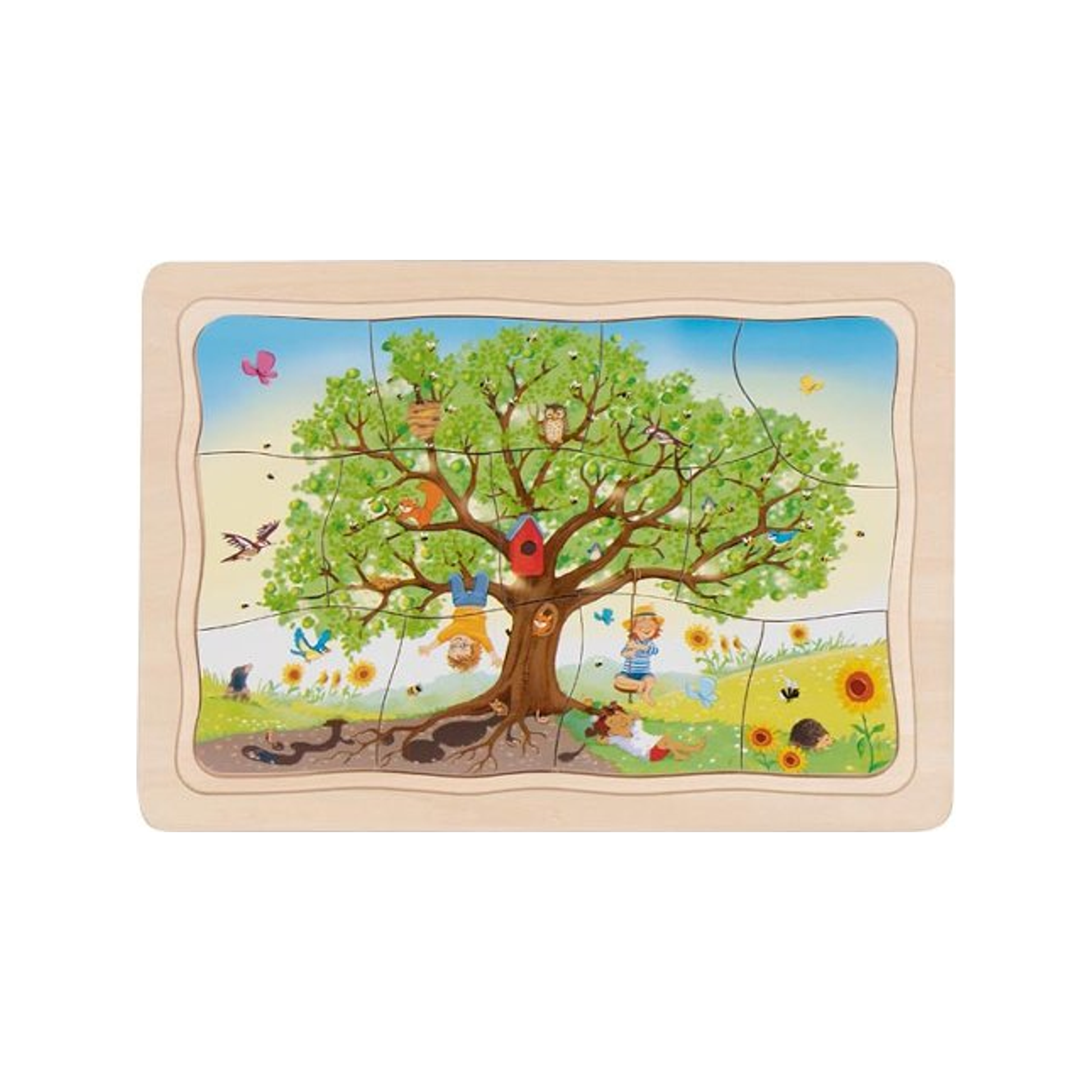 Mijn appelboom-puzzel (genormaliseerd)