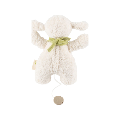 Organic Musical Baby Soft Toy Sheep (normalized)