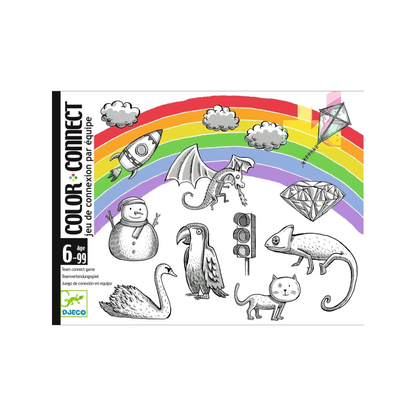 Cartas de juego - Conecta los colores (normalizado)