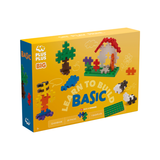 Plus-Plus BIG apprends à construire - 60 pièces (normalisé)
