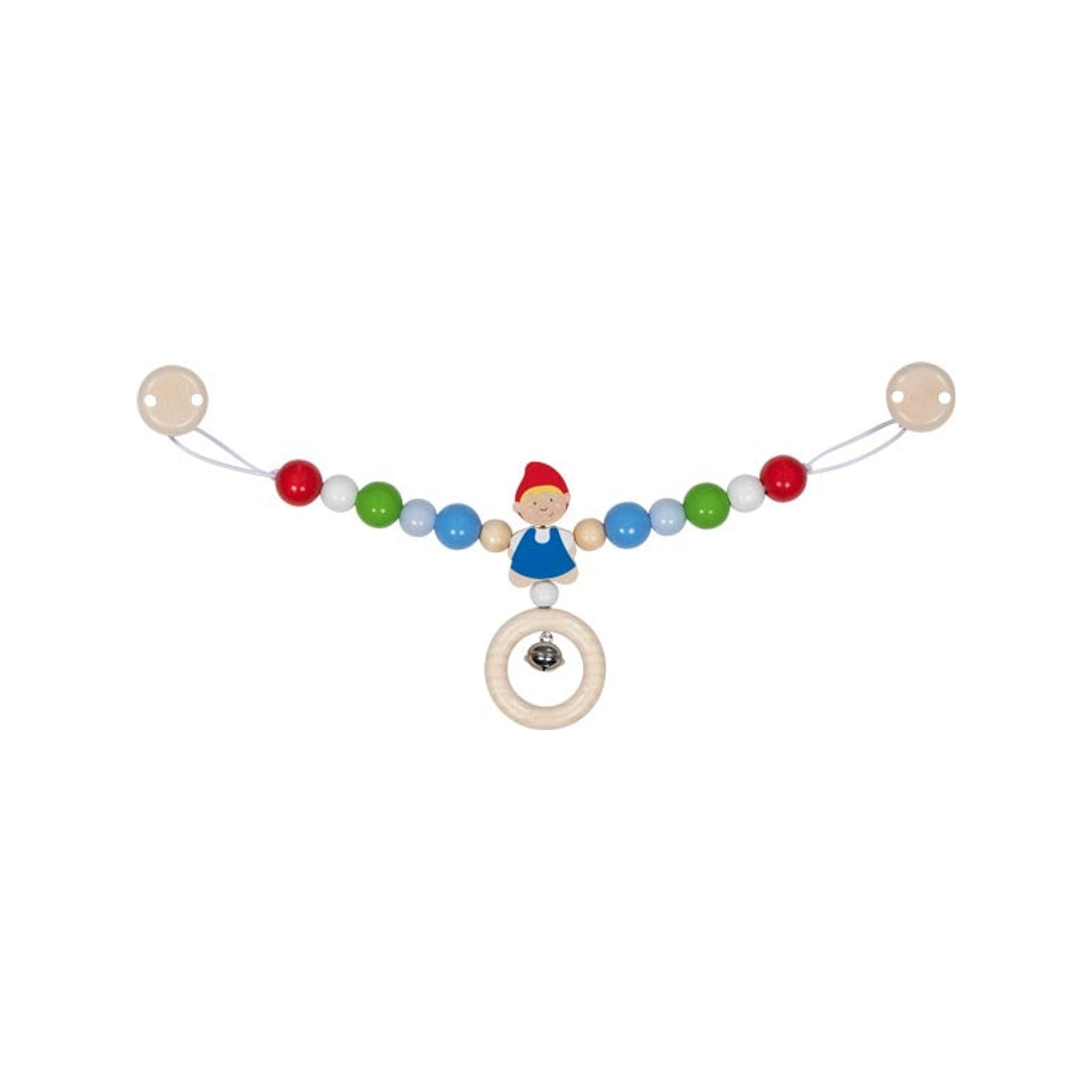 Pram chain with boy with clips (normalized)