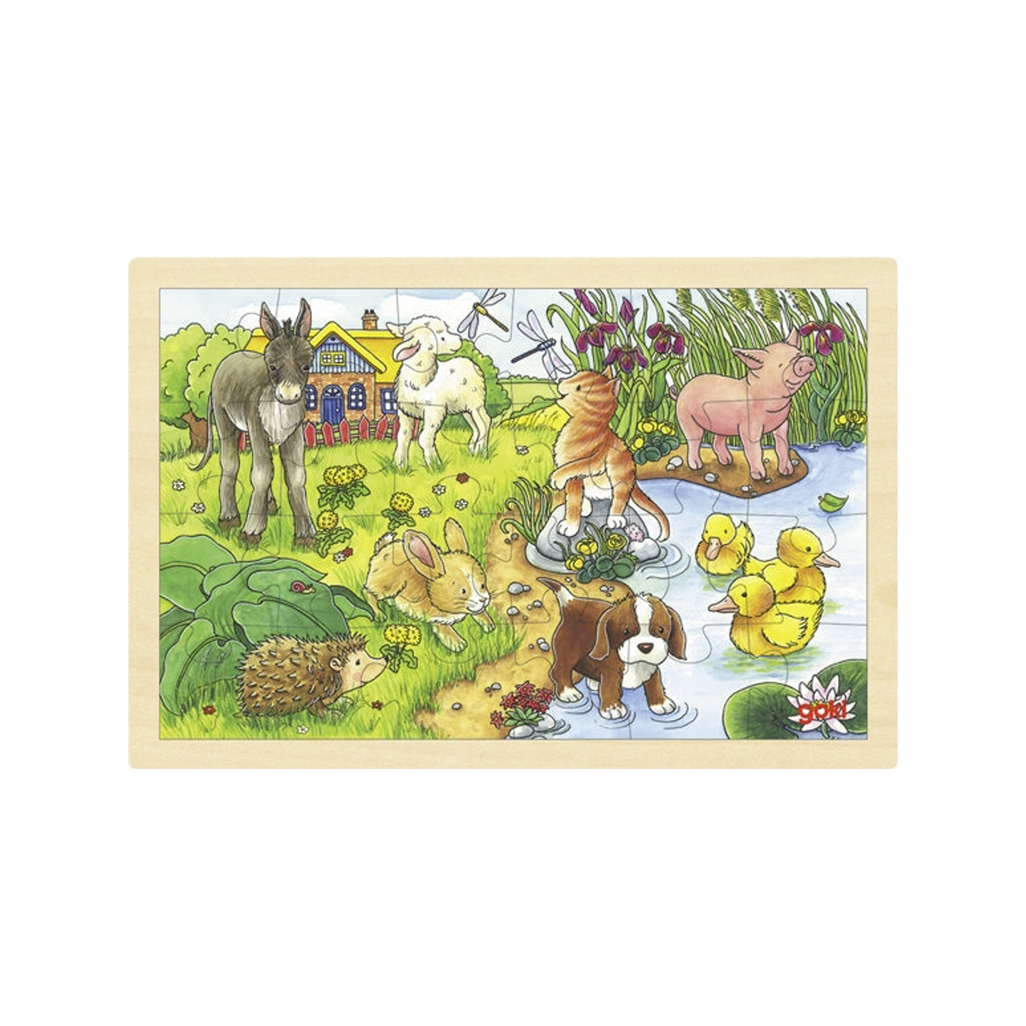 Puzzel van 24 stukjes (genormaliseerd)