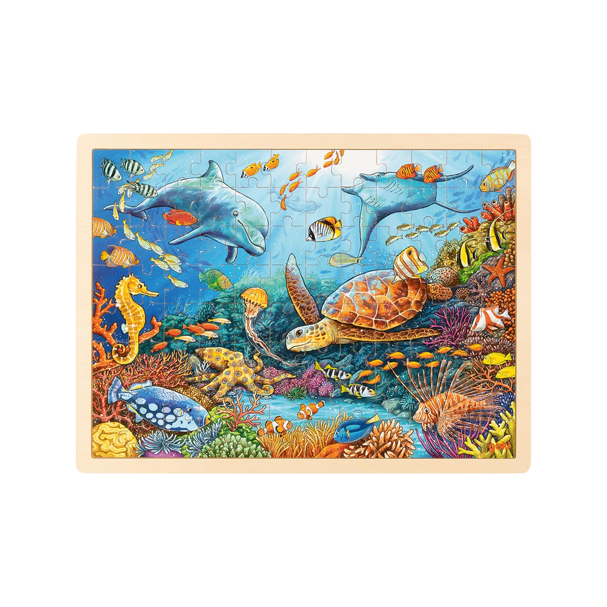Puzzel van 96 stukjes (genormaliseerd)
