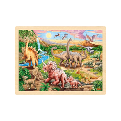 Puzzel met 96 stukjes (genormaliseerd)