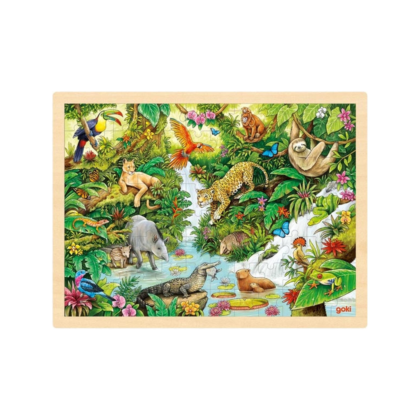Puzzel van 96 stukjes (genormaliseerd)
