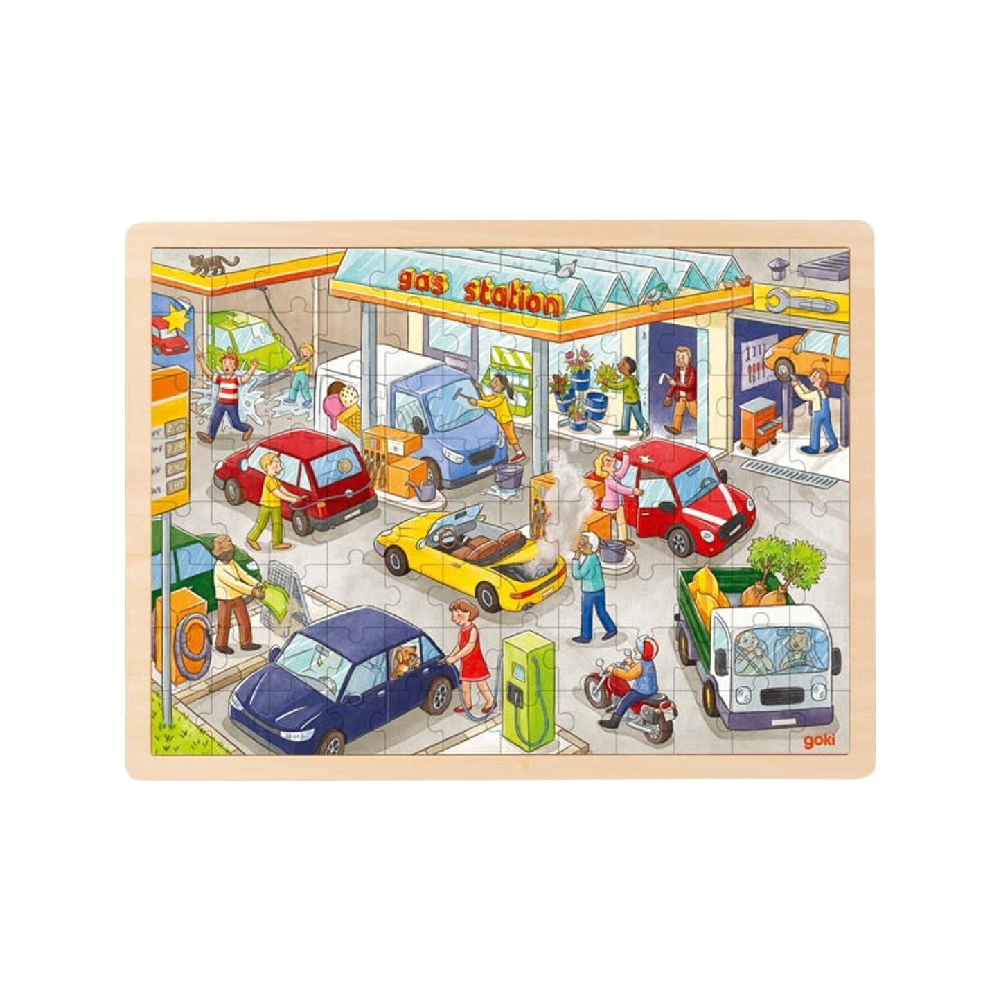 Puzzel van 96 stukjes (genormaliseerd)