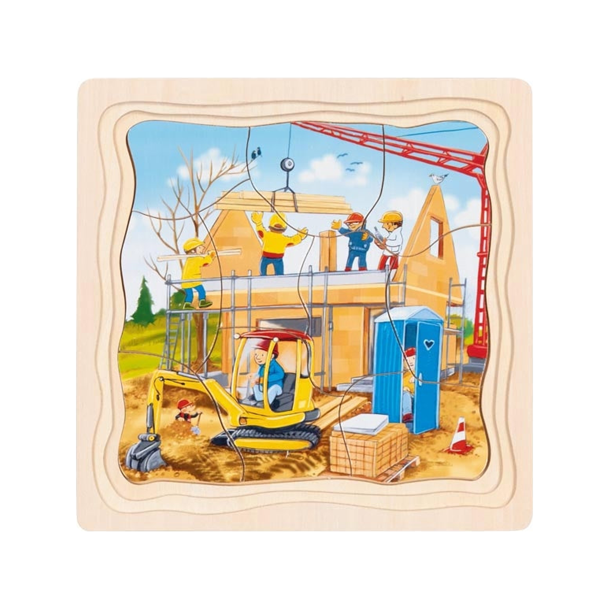 Puzzle - We are building a house (normalized)