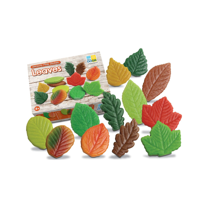 Sensory play stones - Leaves (normalized)