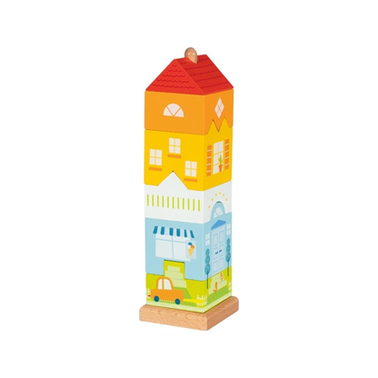 Stapel toren stadshuis (genormaliseerd)