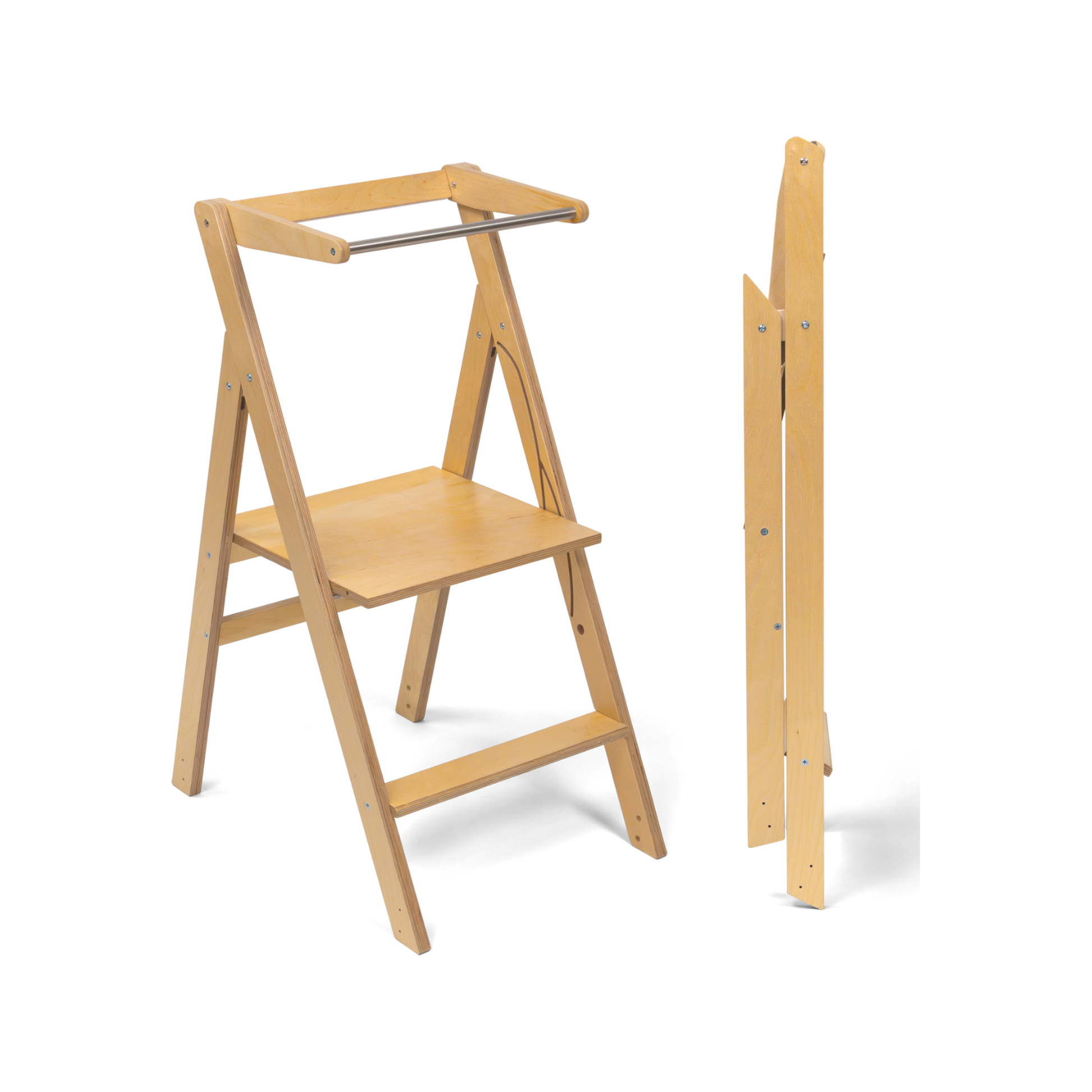 STEP'n'FOLD • Torre de aprendizaje plegable con altura ajustable (normalizada)