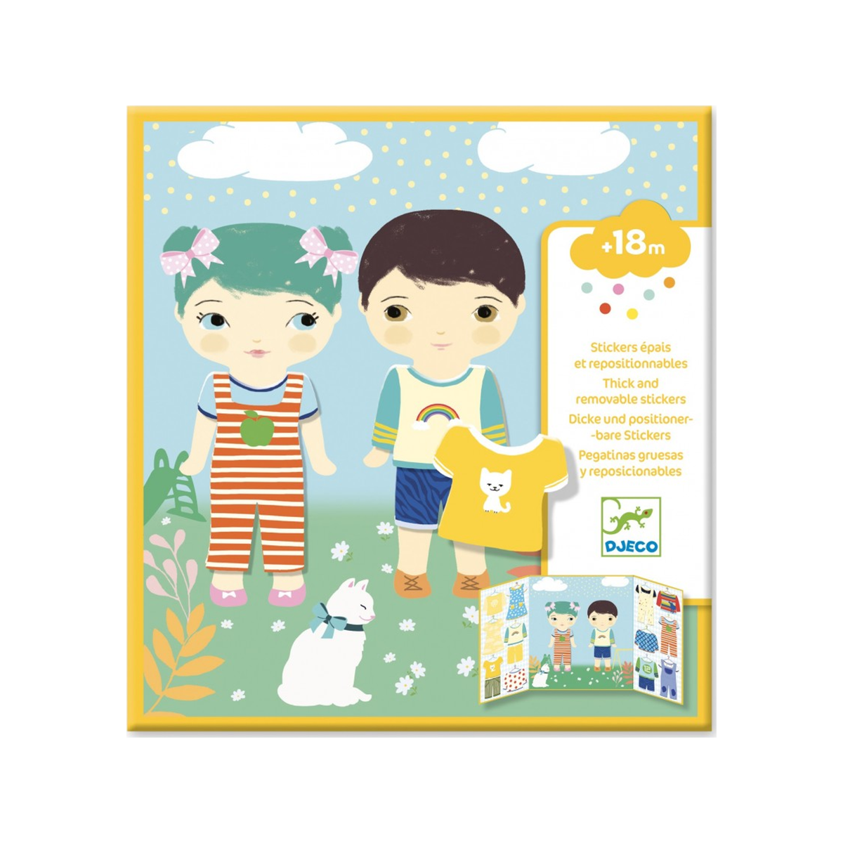 Dikke herbruikbare stickers (genormaliseerd)