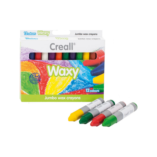 Waxy Crayons 12 pieces multicolor (normalized)
