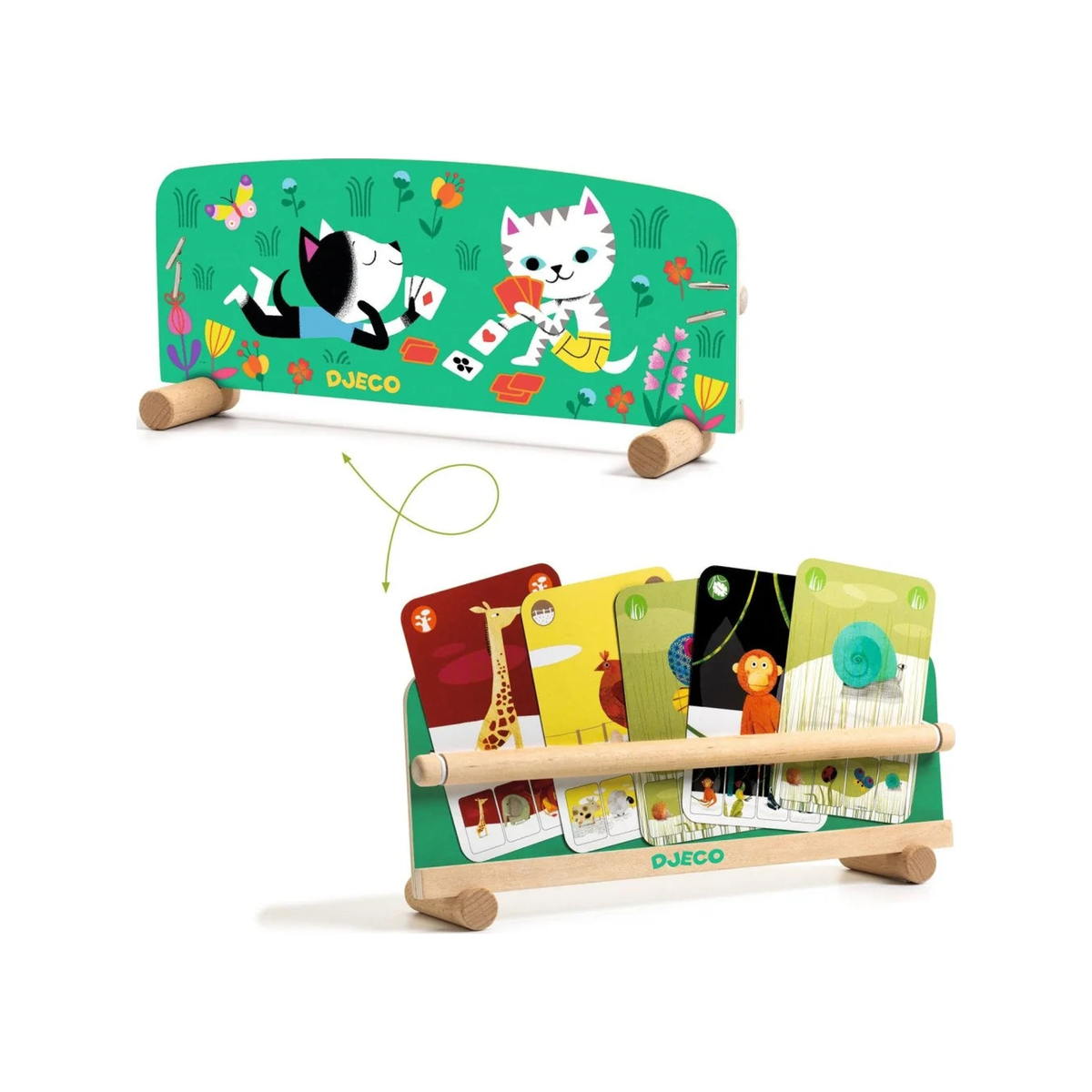 Wooden card holder (normalized)