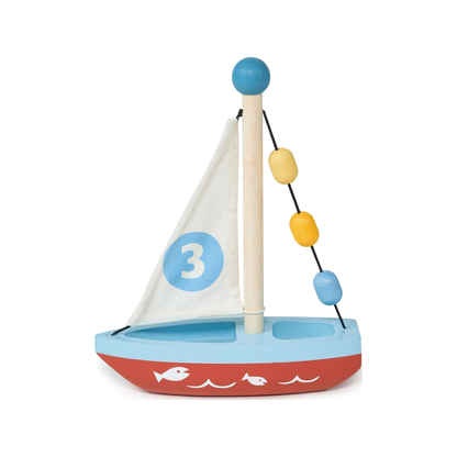 Wooden Sailing Boat (normalized)