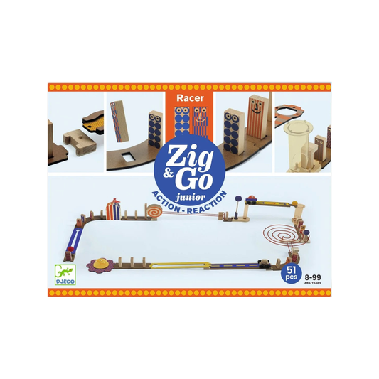 Zig & Go Junior - Racer - 51-delig (genormaliseerd)