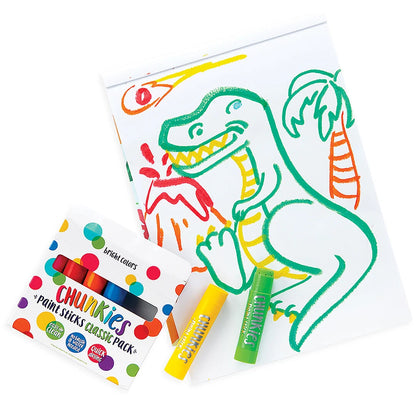 Set de 6 bâtons de peinture Chunkies