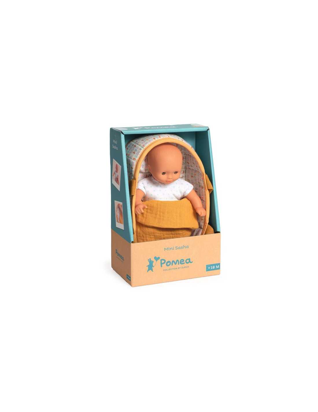 Mini Sasha Doll with Bassinet