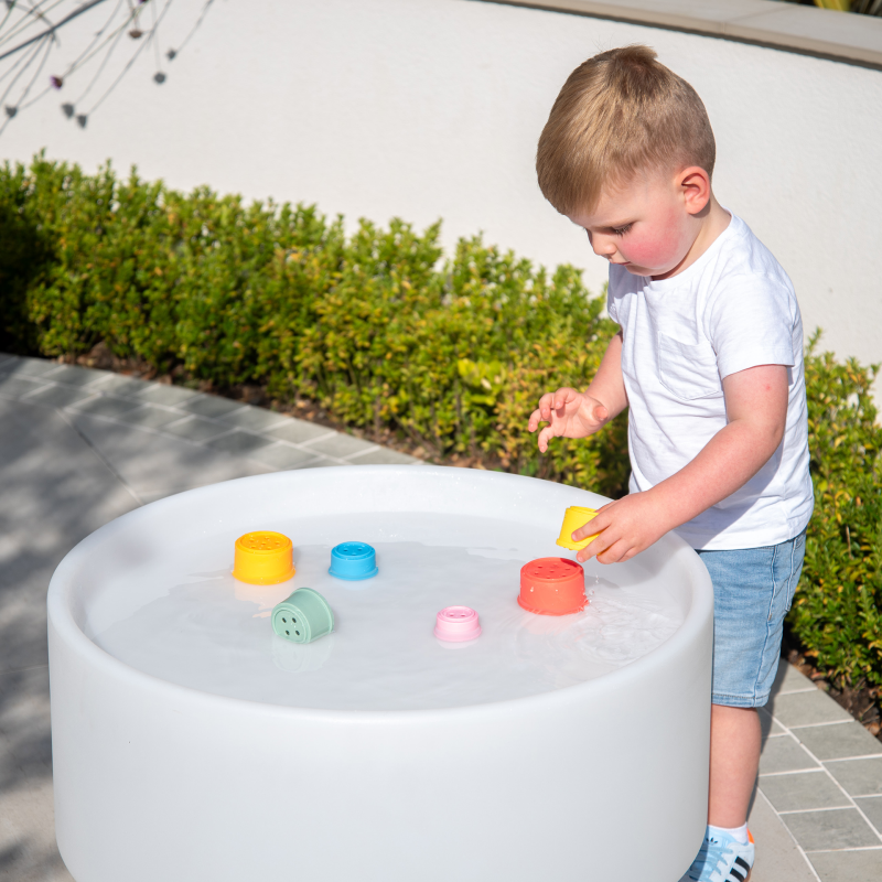 SiliSoft Round Stacking Cups (Rainbow) - Pk7