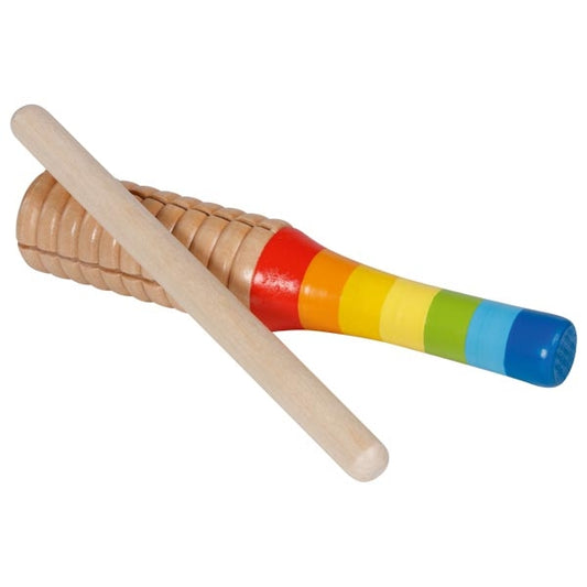 Sound block rainbow with stick