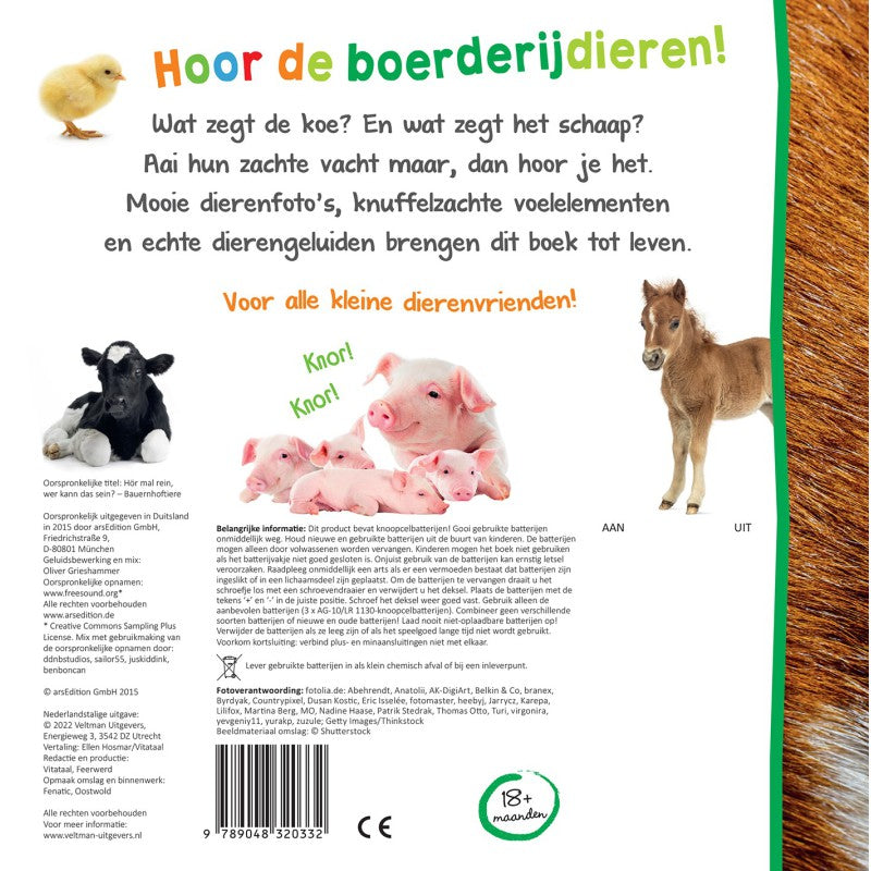 Welk dier hoor ik hier? - Boerderijdieren