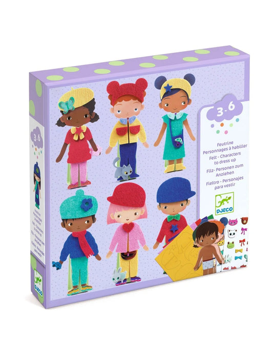 Felt - Characters to dress up