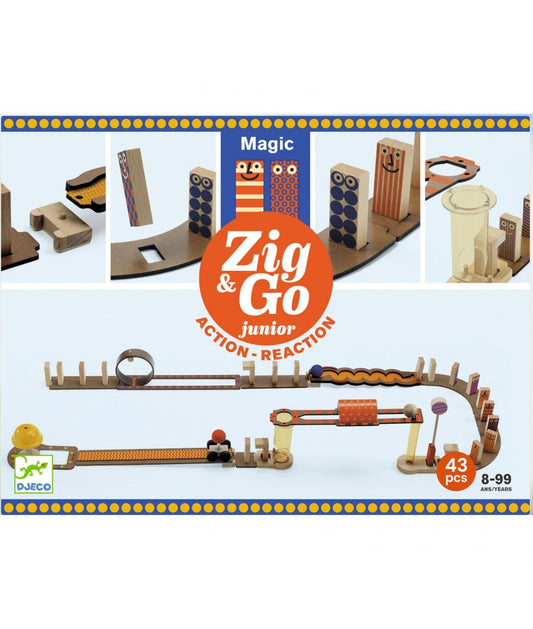 Zig & Go junior - Magic 43pcs