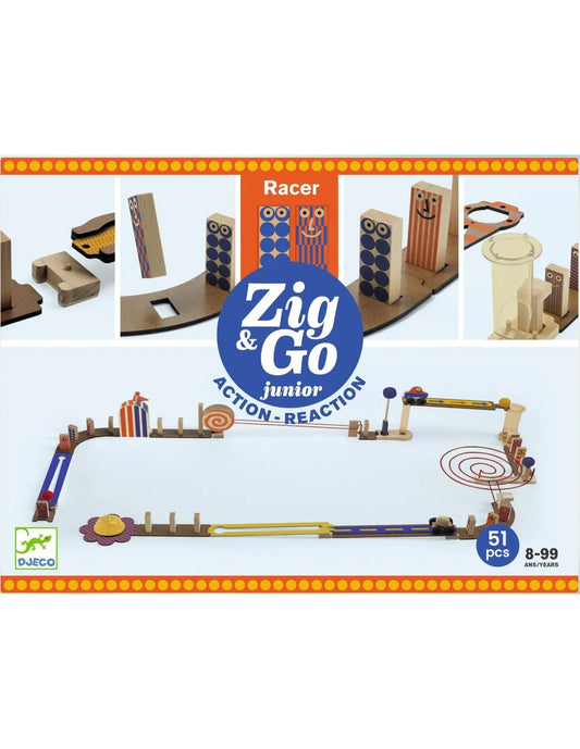 Zig & Go Junior - Racer - 51 pcs