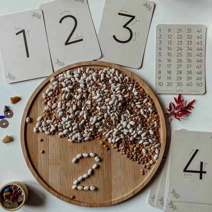 Cijfers flashcards - Educatief speelgoed - Montessori