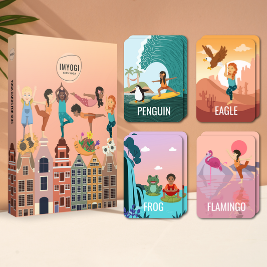 IMYOGI Yoga Kaarten - Kinderen Cadeau